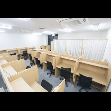 西武線所沢駅の自習室。狭山市のお客様も多数いらっしゃいます。